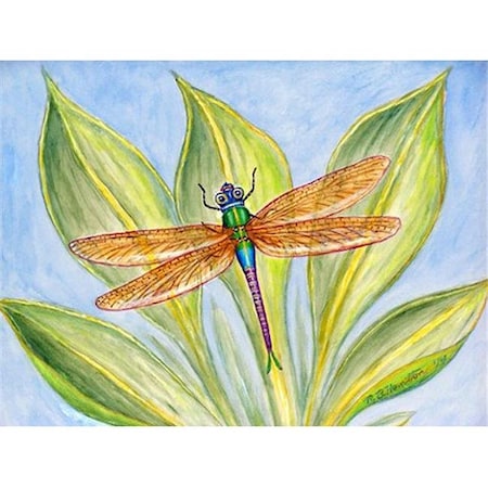 Betsy Drake Betsy Drake DM299G Dicks Dragonfly Doormat 30 x 50 DM299G